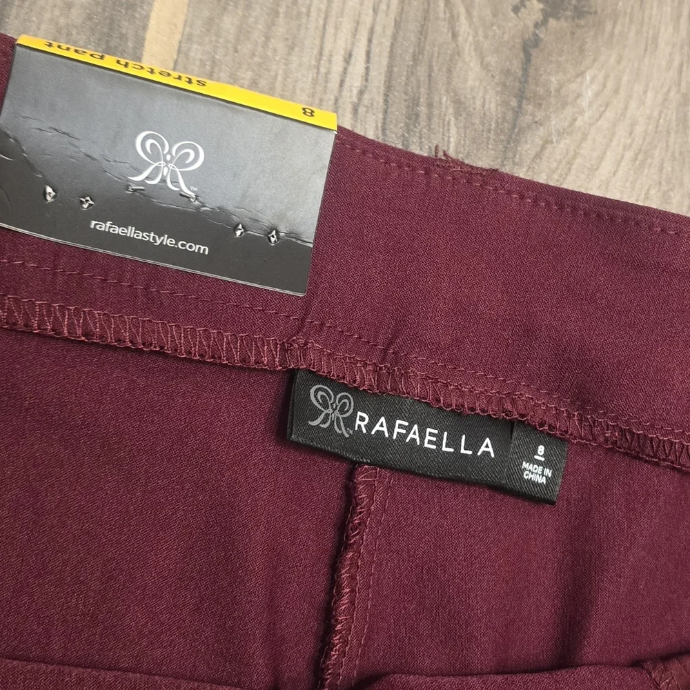 Rafaella Slim Ankle Pull-On‎ Pants Size 8 NWT